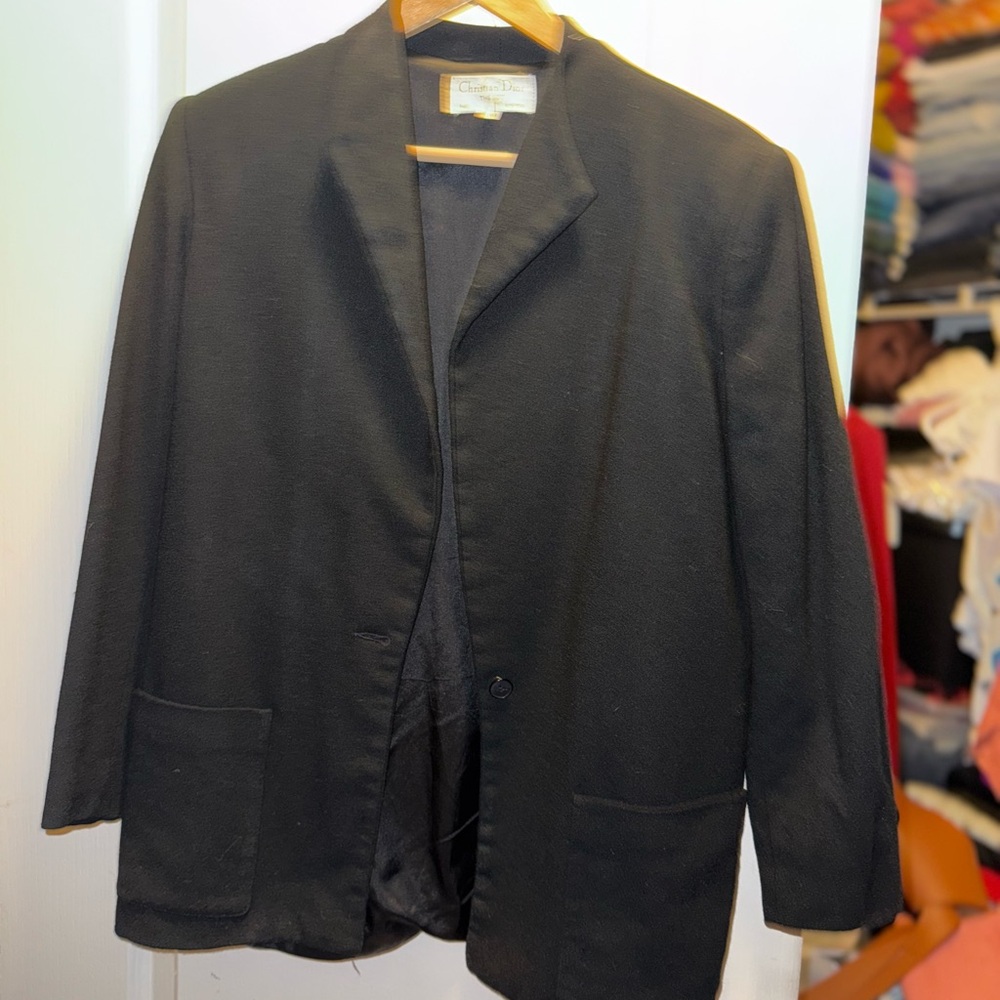 Dior Classic Black Blazer
